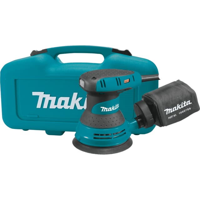 Random Orbit Sander, Corded, 5" 8-Hole, 1/8" Orbit HL, 3A VS, Vacuum, BO5031K, Makita
