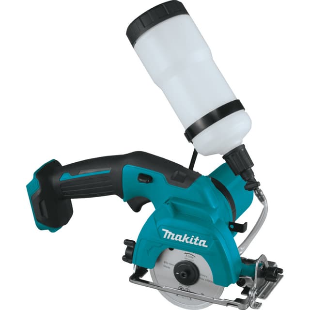 Tile/Glass Saw, Cordless, 15mm Arbor, 12V MAX CXT, Bare Tool, Brushless Motor, CC02Z, Makita