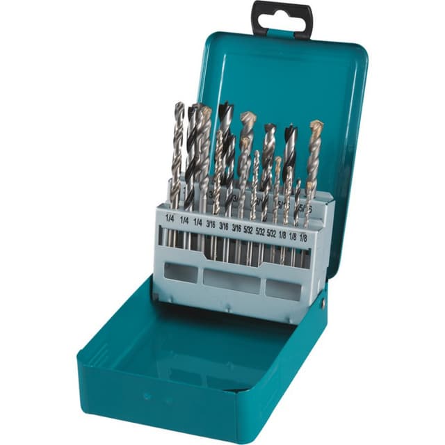 Makita mixed use drill bit set