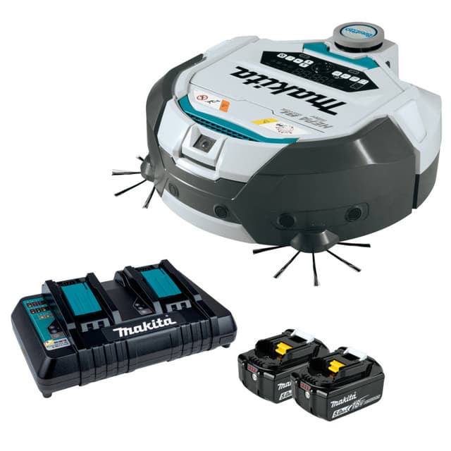 Robotic Vacuum, 18V LXT 5.0Ah, HEPA Filter, DRC300PT, Makita