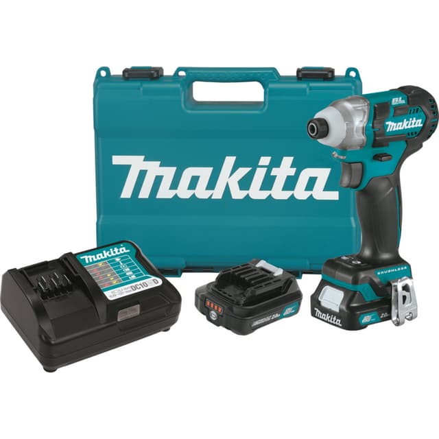 Makita Impact Driver 12V max CXT® Lithium-Ion Cordless Brushless Motor