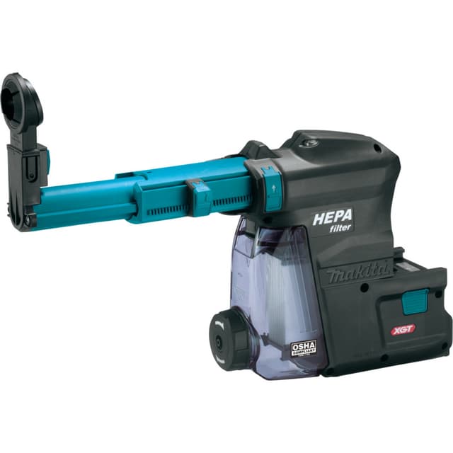 Dust Extractor Attachment with HEPA Filter Cleaning Mechanism for GRH01, Makita