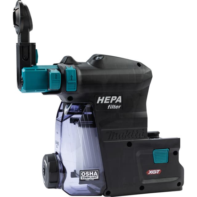 Dust Extractor Attachment with HEPA Filter Cleaning Mechanism for GRH02, Makita