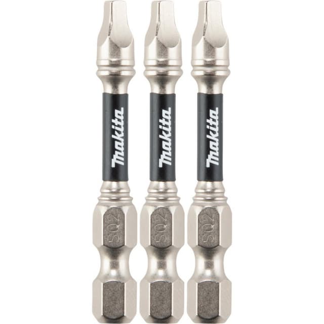 Makita Square Drive Impact XPS Bit - 3-Pack