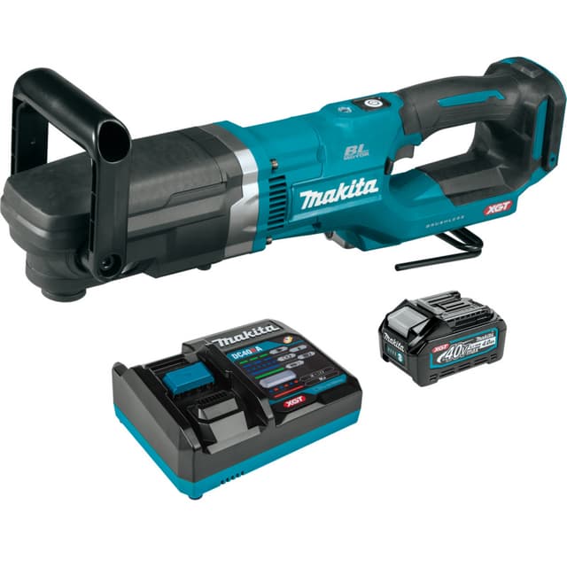 Drill/Driver Right Angle, Cordless, 7/16" Keyless Chuck, 40V MAX XGT 4.0Ah, Brushless Motor, GAD02M1, Makita