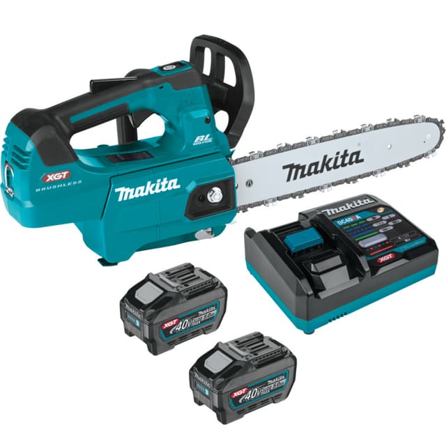 Chain Saw Kit, 12", 40V LXT 5.0 Ah, GCU01T, Makita