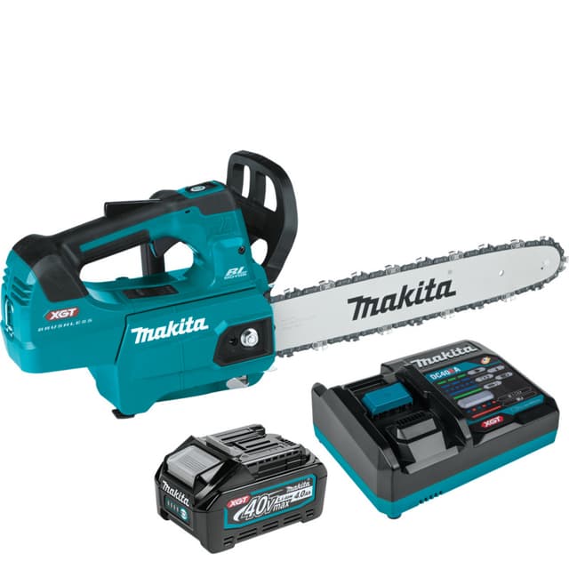 Chain Saw Kit, 14", 40V LXT 4.0 Ah, GCU02M1, Makita