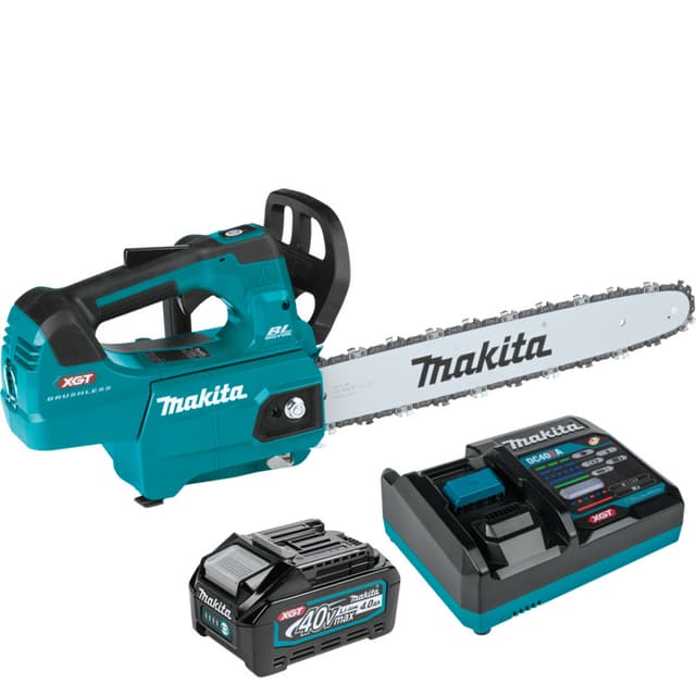 Chain Saw Kit, 16", 40V LXT 4.0 Ah, GCU03M1, Makita