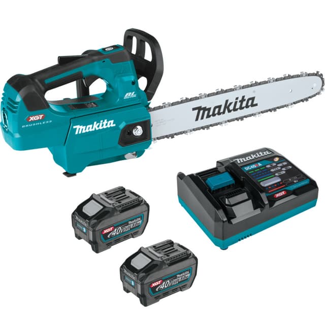Chain Saw Kit, 16", 40V LXT 5.0 Ah, GCU03T, Makita