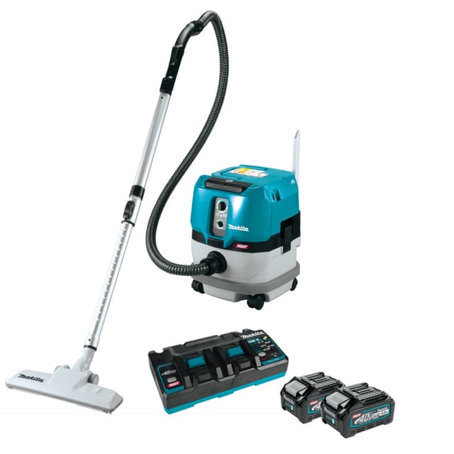 Wet/Dry Vacuum Kit, Cordless, 40V MAX XGT 4.0Ah Brushless Motor, GCV01PM, Makita