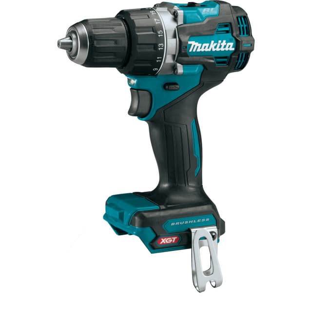 Drill/Driver, Cordless, 1/2" Keyless Chuck, 40V MAX XGT, Brushless Motor, Bare Tool, GFD02Z, Makita