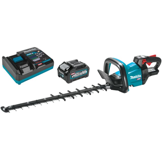 Rough Cut Hedge Trimmer Kit, Cordless, 24", 40V MAX XGT 4.0Ah, GHU01M1, Makita