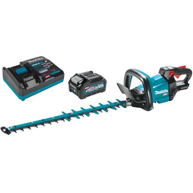Hedge Trimmer Kit, Cordless, 24", 40V MAX XGT 4.0Ah, Brushless Motor, GHU02M1, Makita