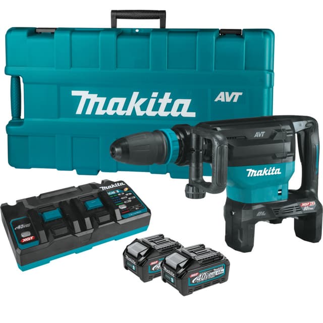 Demolition Hammer Kit, 80V MAX 4.0Ah, GMH02PM, Makita