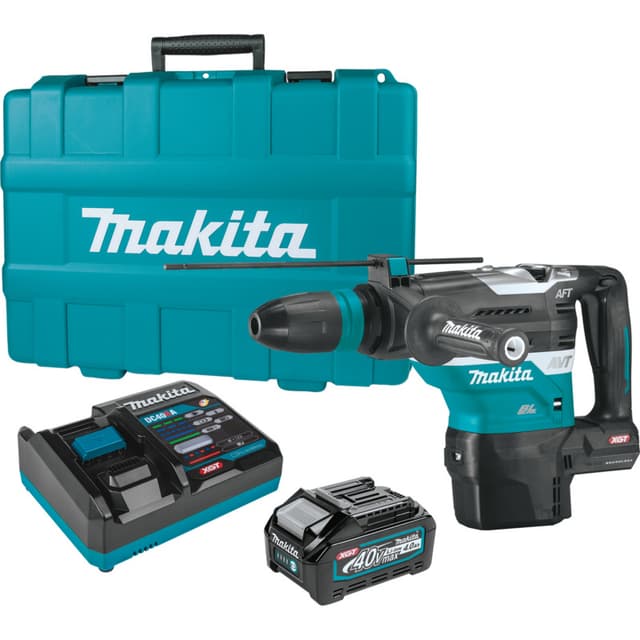 Makita SDS‑PLUS AVT Rotary Hammer 40V max XGT® Lithium-Ion Cordless Brushless Motor, Variable Speed