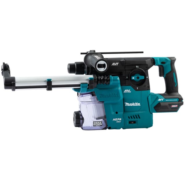 Rotart Hammer, Cordless, 40V MAX XGT, Bare Tool, Brushless Motor, SDS‑PLUS AVT, GRH08ZW, Makita