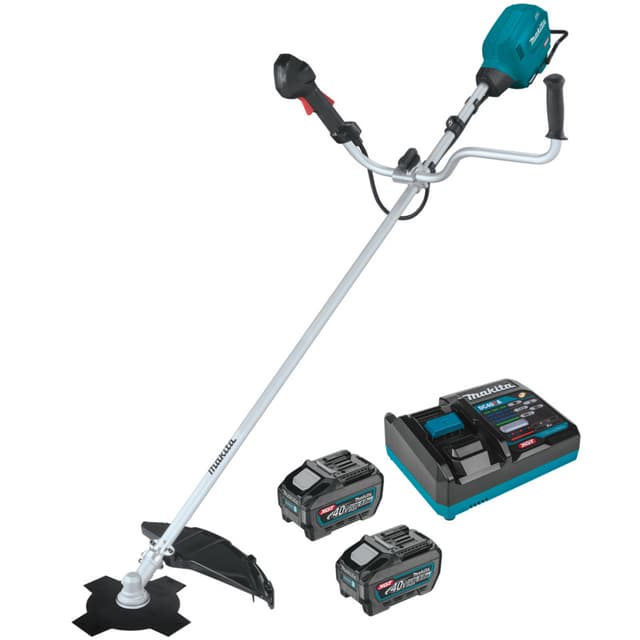 String Trimmer Kit, Cordless, 17", 40V MAX XGT 5.0Ah, Brushless Motor, High Torque, GRU04T, Makita