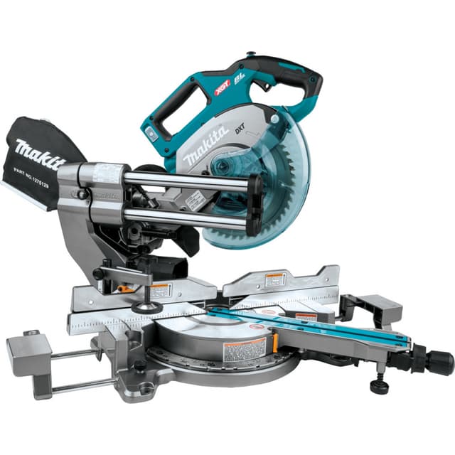 Miter Saw, Cordless, Compound Sliding, 5/8" Arbor, 8-1/2" DB, 40V MAX XGT, Bare Tool, Brushless Motor, GSL02Z, Makita
