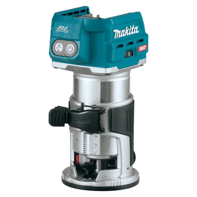 Router, Cordless, Fixed Base, 40V MAX XGT, Bare Tool, Brushless Motor, Compact, GTR01Z, Makita