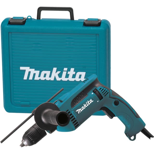 Hammer Drill-Driver, Corded, 5/8" 6.6A, Variable Speed, HP1641K, Makita