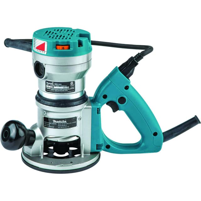 Router, Corded, Fixed Base, 2-1/4HP VS, D-Handle, RD1101, Makita