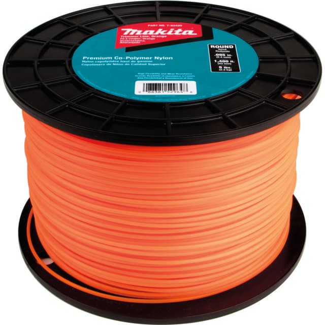 Round Trimmer Line, Orange, Makita