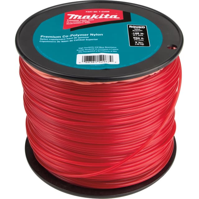 Round Trimmer Line, Red, Makita