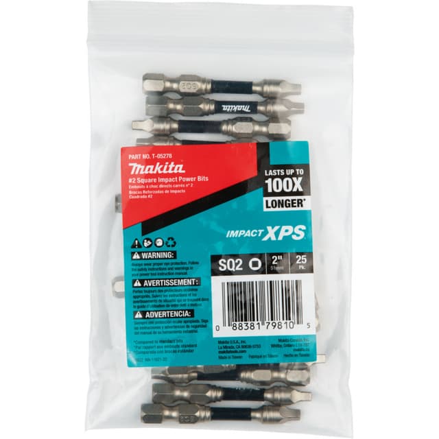 Makita Torx Drive Impact XPS Bit, 25-Pack