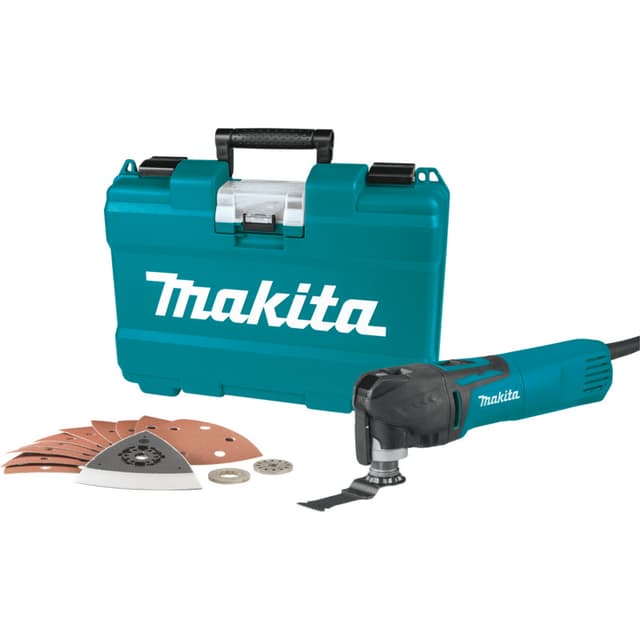Oscillating Multi‑Tool, Corded, 3A, Brushed Motor, TM3010CX1, Makita