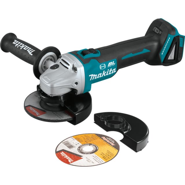 Angle Grinder, Cordless, 18V LXT, Bare Tool, Brushless Motor, XAG09Z, Makita
