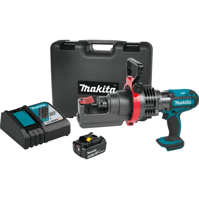 Rebar Cutter Kit, Cordless, 18V LXT 5.0Ah, Brushed Motor, XCS01T1, Makita