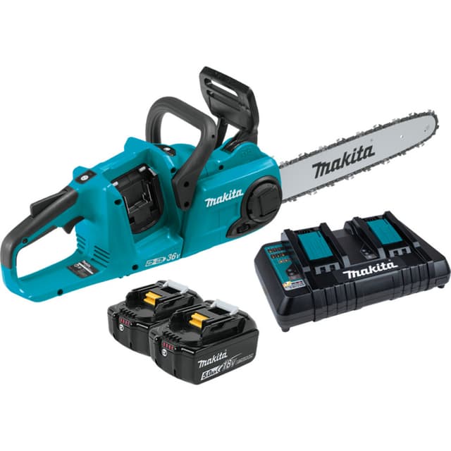 Chain Saw Kit, 14", 36V LXT 5.0 Ah, XCU03PT, Makita
