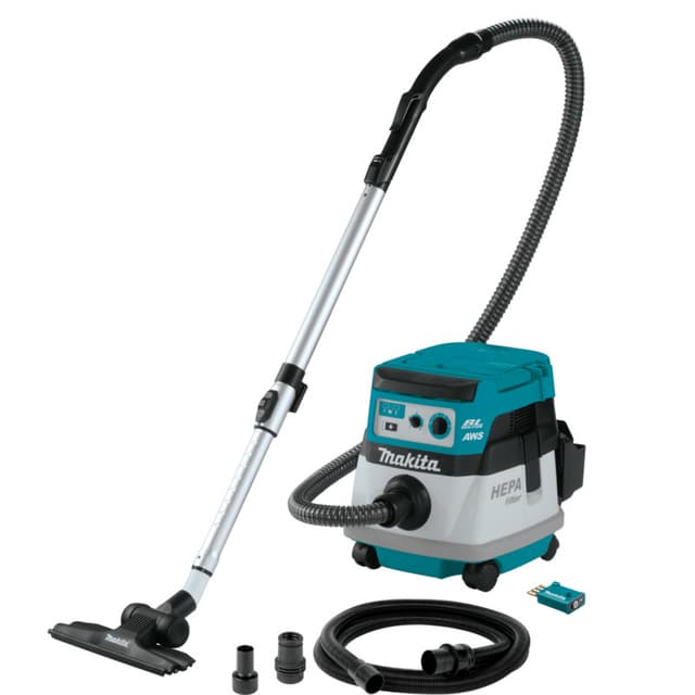 Dust Collector, Cordless, 36V LXT 5.0Ah, Brushless Motor with AWS, XCV22PTU, Makita