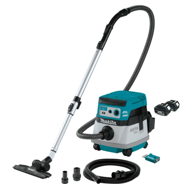 Dust Collector, Cordless, 36V LXT, Bare Tool, Brushless Motor with AWS, XCV22ZU, Makita