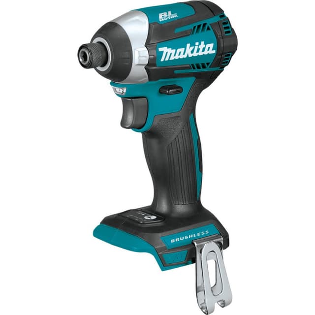 Impact Driver, Cordless, 1/4" Hex Drive, 18V LXT, Bare Tool, 3-Speed Brushless Motor, XDT14Z, Makita