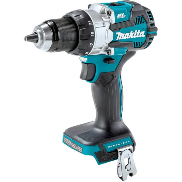 Drill/Driver, Cordless, 1/2" Keyless Chuck, 18V LXT Brushless Motor, Bare Tool, XFD16Z, Makita