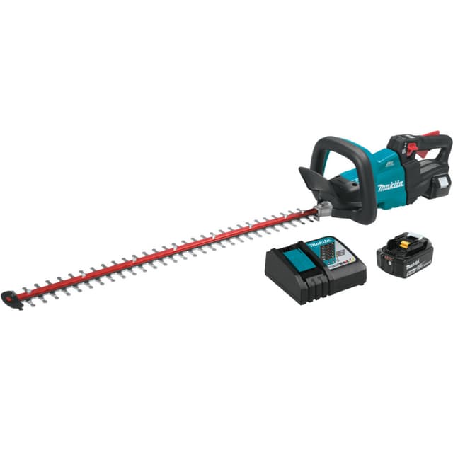 Hedge Trimmer Kit, Cordless, 30", 18V LXT 5.0Ah, Brushless Motor, XHU08T, Makita