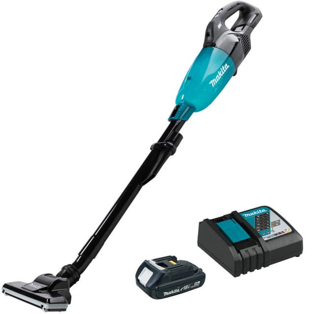 Stick Vacuum Kit, Compact, 18V LXT 2.0Ah, 4-Speed Brushless Motor, XLC09R1B, Makita