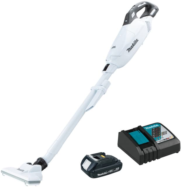 Stick Vacuum Kit, Compact, 18V LXT 2.0Ah, 4-Speed Brushless Motor, XLC10R1W, Makita