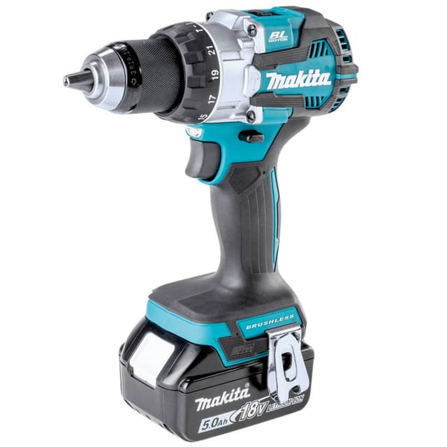 Rotart Hammer Kit, Cordless, 18V LXT 5.0Ah, Brushless Motor, XPH16T, Makita