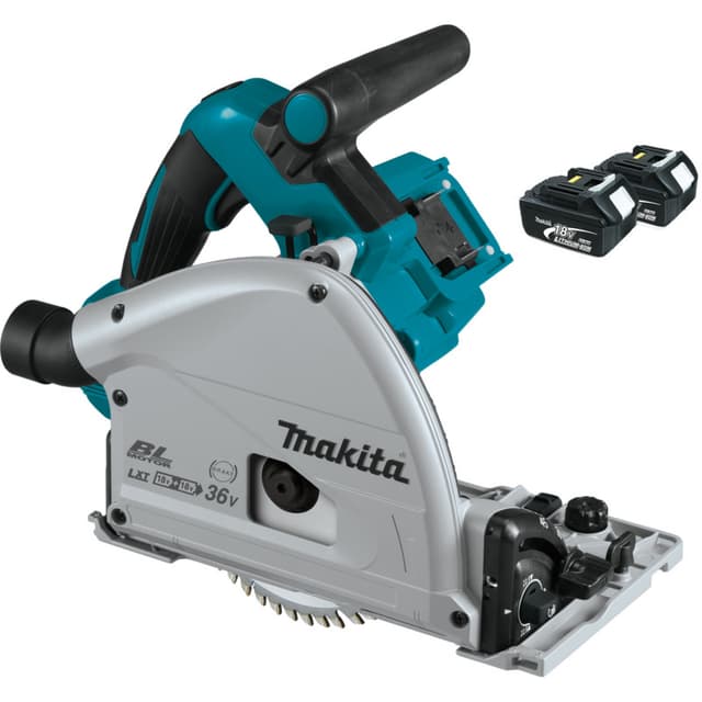 Plunge Circular Saw, Cordless, 20mm Arbor, 6-1/2", 36V LXT, Bare Tool, Brushless Motor, XPS01Z, Makita