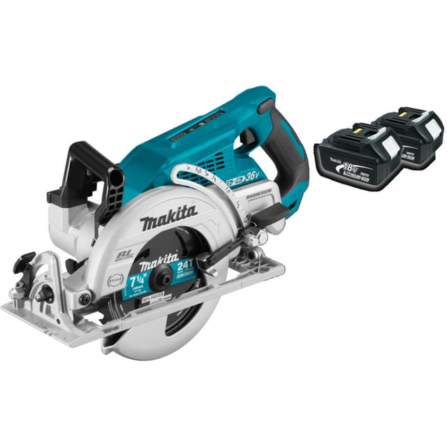 Circular Saw, Cordless, 7-1/4" 36V LXT, Bare Tool, Brushless Motor, XSR01Z, Makita
