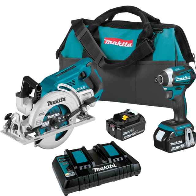 Impact and Circular Saw 2 Piece Kit, Makita