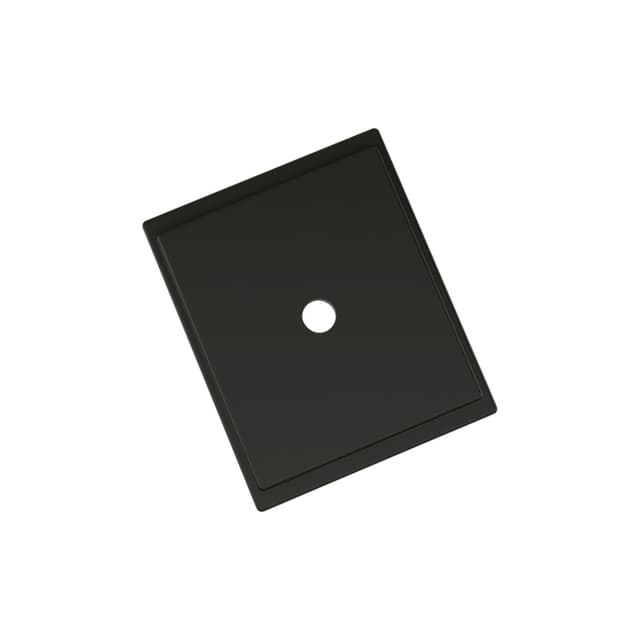 Amerock Maymont Series, Backplate 1-5/8"L x 1-3/8"W Matte Black