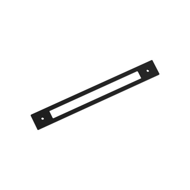 Amerock Medora Series, Backplate 8-13/16" CC Matte Black