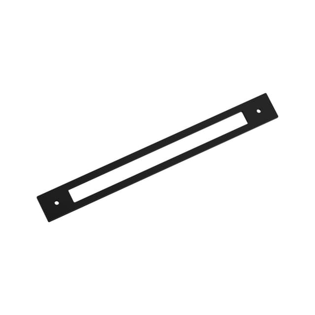 Amerock Medora Series, Backplate 10-1/16" CC Matte Black