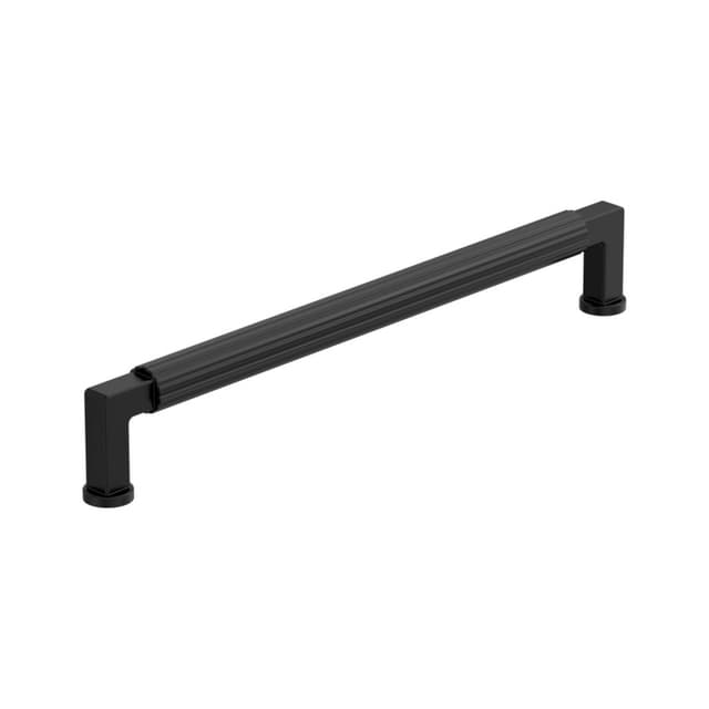 Amerock Ballard Series Matte Black 12" (305 mm) Center to Center Appliance Pull, BP37650MB