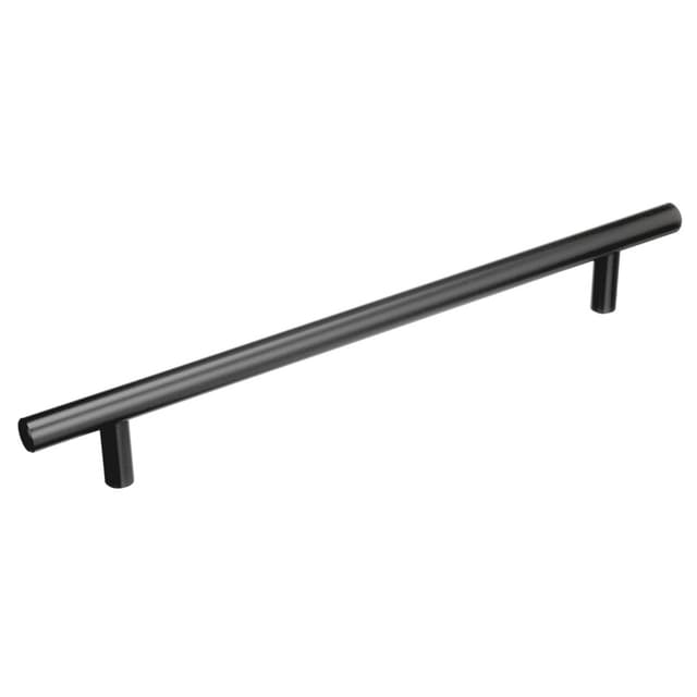 Amerock Bar Pulls Series 7-9/16 in (192 mm) Center to Center Matte Black Pull, BP40518MB