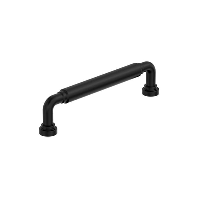 Amerock Coble Series 5-1/16 in (128 mm) Center to Center Matte Black Pull, BP37663MB
