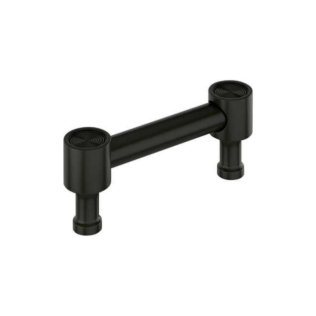 Amerock Dupont Circle Series 3 in (76 mm) Center to Center Matte Black Pull, BP37503MB